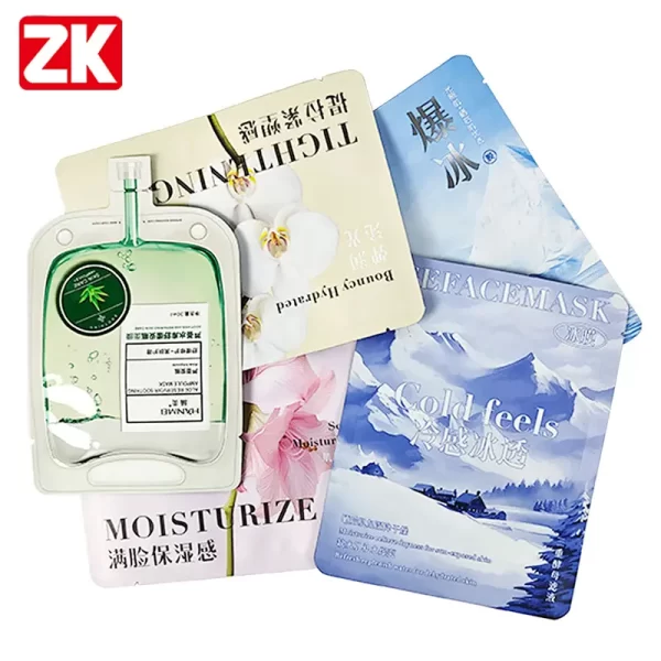 custom mask packaging bags