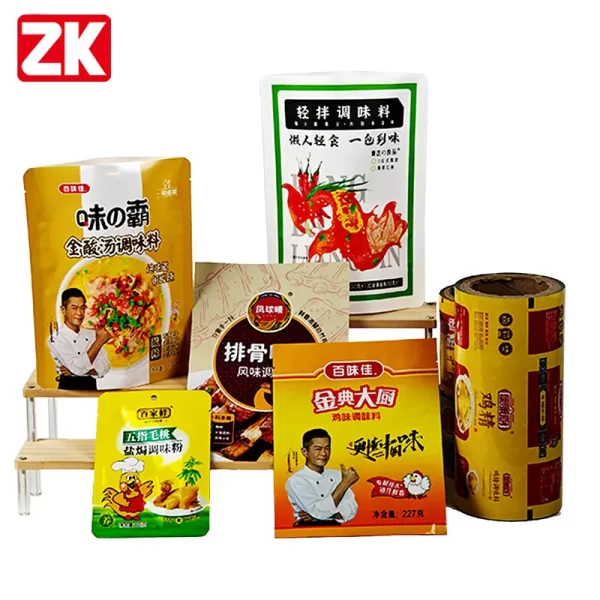 custom stand up pouch bag