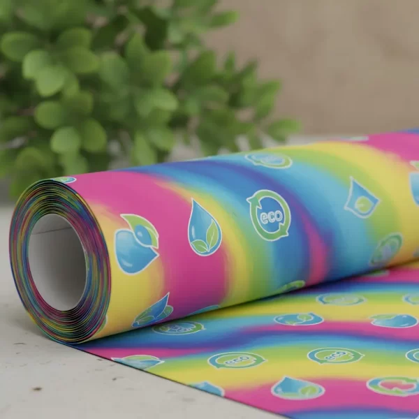 water-based ink, eco, roll stock film