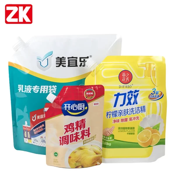 مُصنِّع أكياس الفوهة المطبوعة المخصصة المطبوعة بالجملة