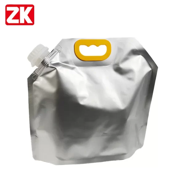 Custom Spout Pouches with Handle Grip (1)