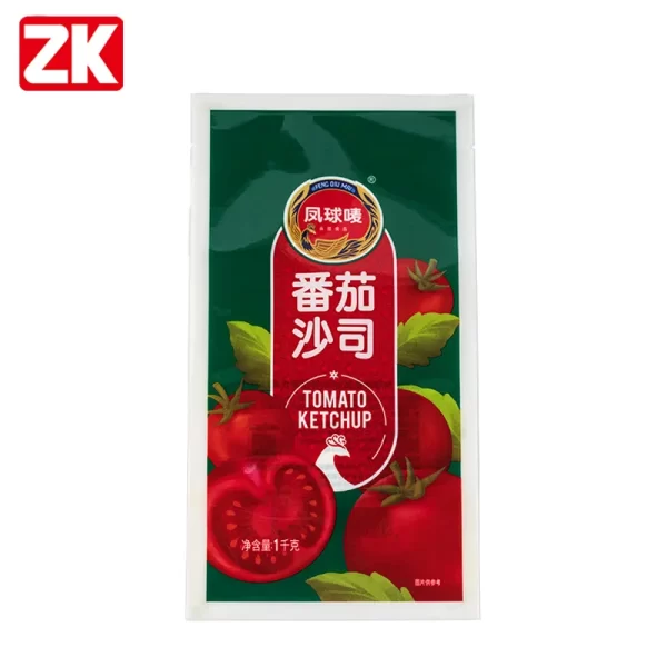 Custom Tomato Sauce Sachets Wholesale Manufacturer