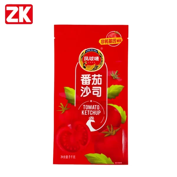 Custom Tomato Sauce Sachets Wholesaler