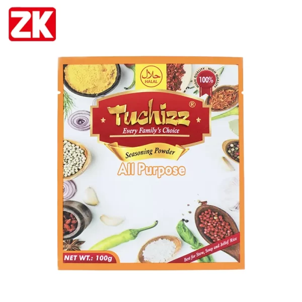 Three Side Seal Bag Wholesale Seasoning Powder Packaging (2)