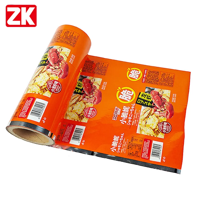 Custom Chips Packaging Roll Film