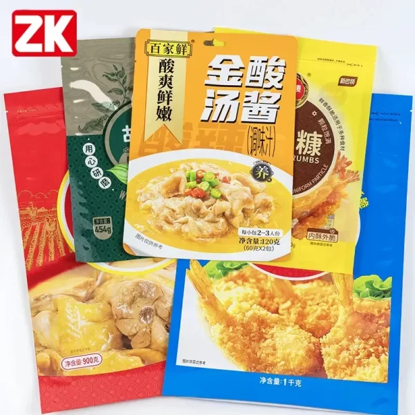 custom sauce packaging bag manufacturer - 1