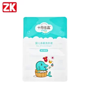 Custom Laundry Detergent Pouch Stand Up Bag Packaging