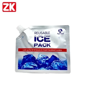 Custom Printed Spouted Pouch for ice