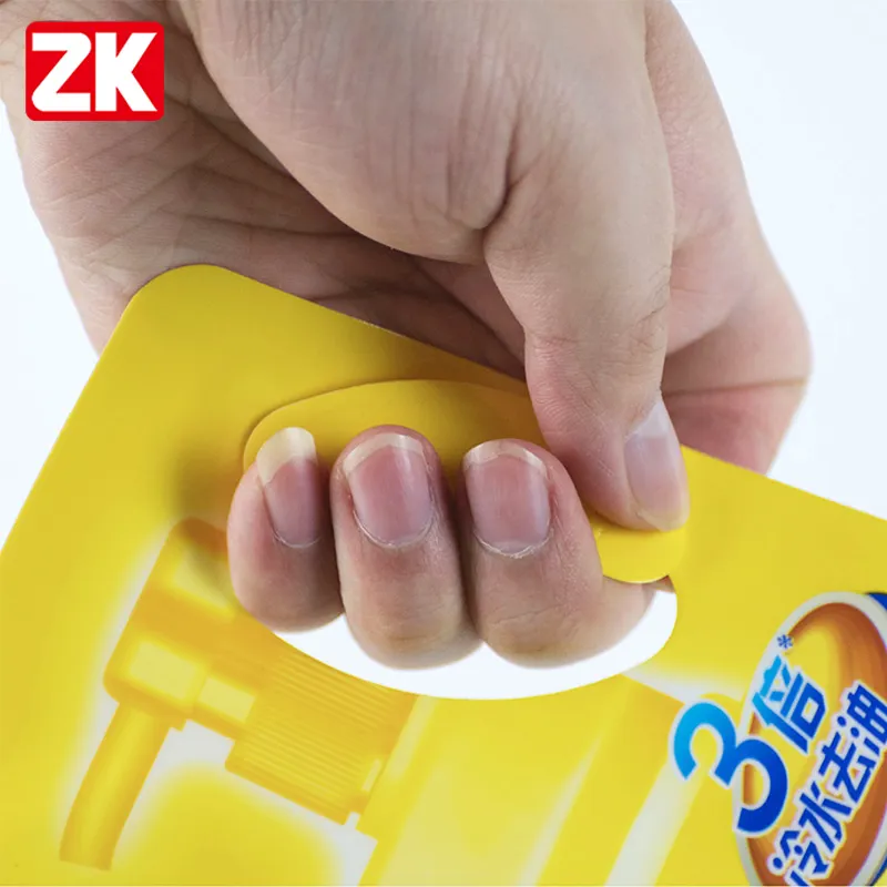 Custom Refill Spout Pouch for Liquid Detergent (1)