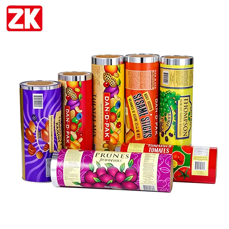 custom candy packaging film roll manufacturer
