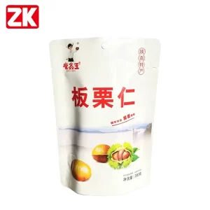 custom nut stand up pouch packaging