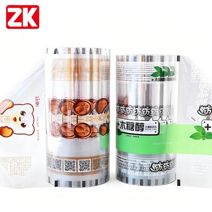 Clear Roll Stock Film Packaging Manufacturer Zhongjia Packaging