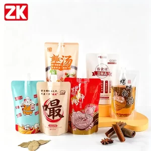 Custom Spout Pouch Manufacturer Zhongjia Packaging