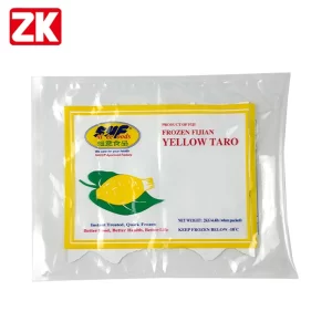 Custom Clear Frozen Food Vacuum Pouch-3 Side Seal Pouch Wholesale-1