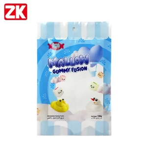 Custom Marshmallow Pouch-Three Side Seal Pouch Wholesale-1