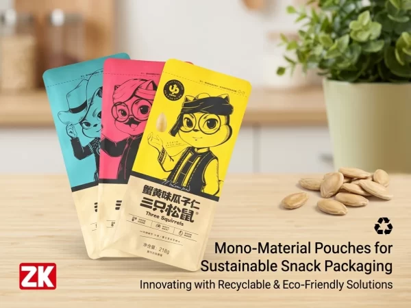 Mono-Material Pouches for Sustainable Snack Packaging