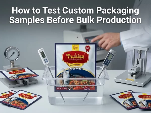 How to Test Custom Packaging Samples Before Bulk Production